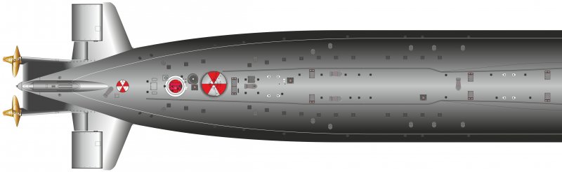 Подводная лодка "к-530", проект 667б