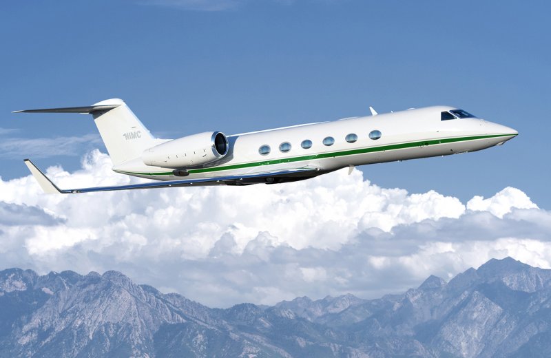 Gulfstream g450 Cabin Plan