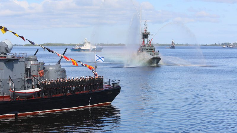 День ВМФ Архангельск корабли