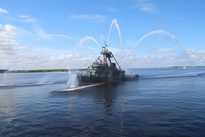 Военные корабли в Архангельске