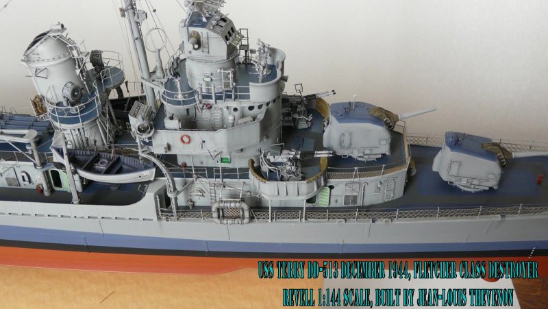 Эсминец Флетчер 1/144
