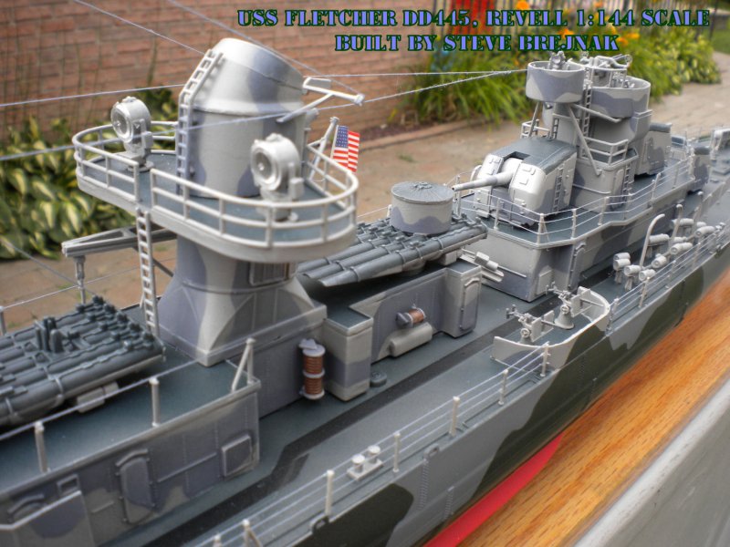 Эсминец типа Флетчер 1/350