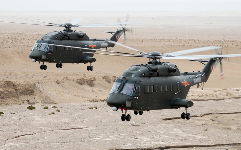 Китайский вертолет z20f