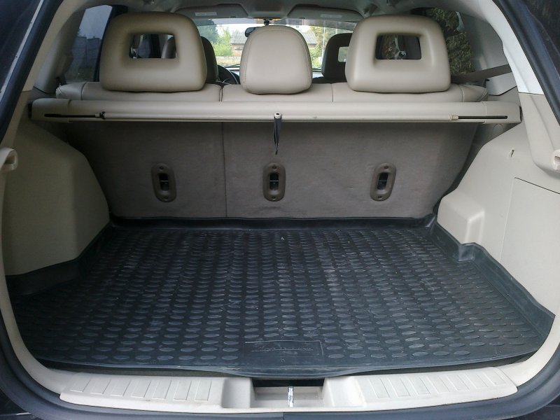 Габариты багажника dodge Caliber