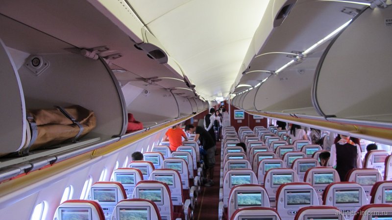 А-330-300 самолет салон