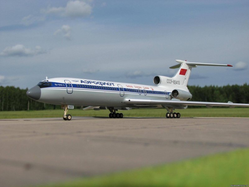 Самолёт ту 154 Аэрофлот