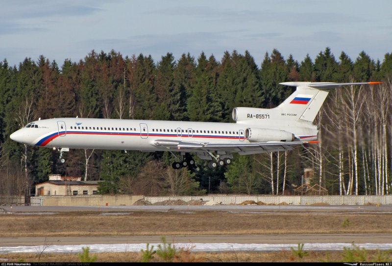 Самолет ту 154