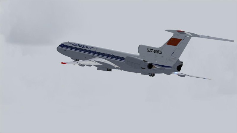Ту-154м Аэрофлот СССР Внуково