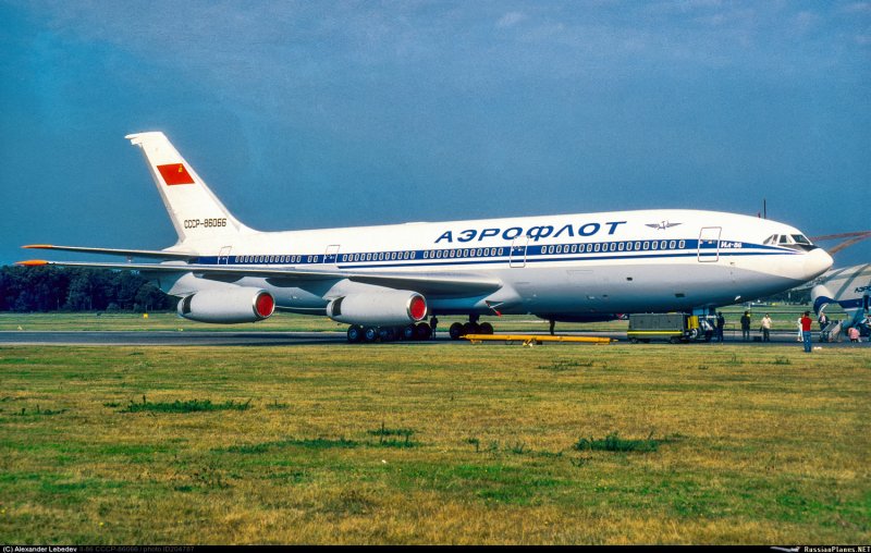 Ил-86 аэродром Чкаловский