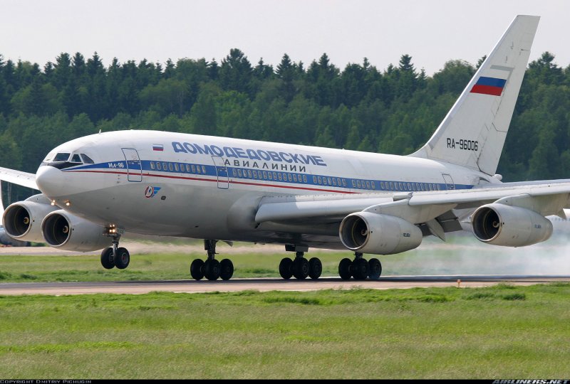 Ил 86 в облаках