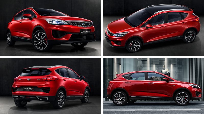 Новый кросс-хэтчбек Geely GS