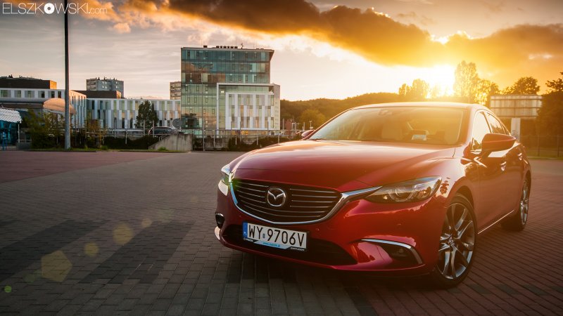 Mazda 6 Black Wallpaper