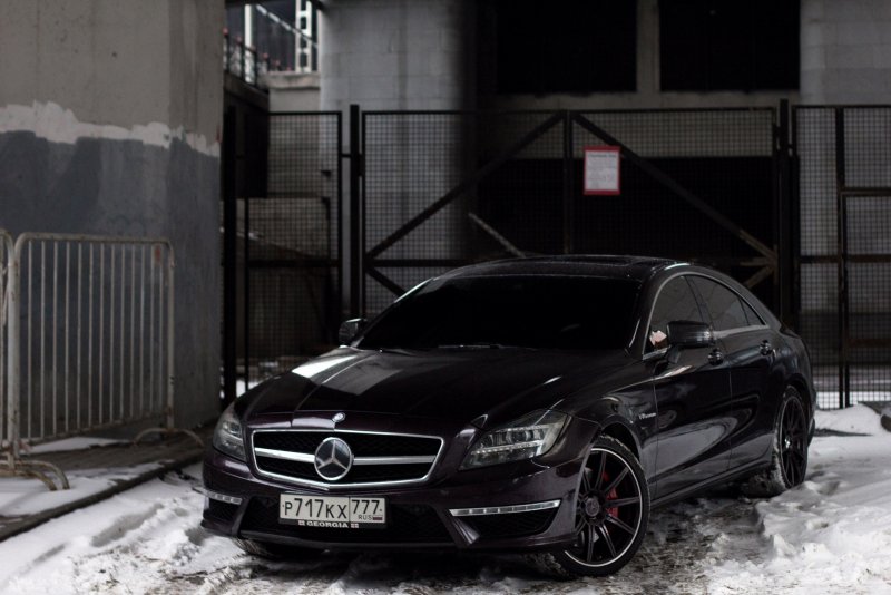Мерседес CLS 63 AMG черный