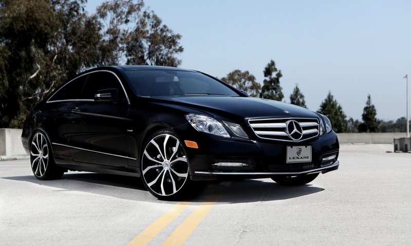Мерседес e350 черный