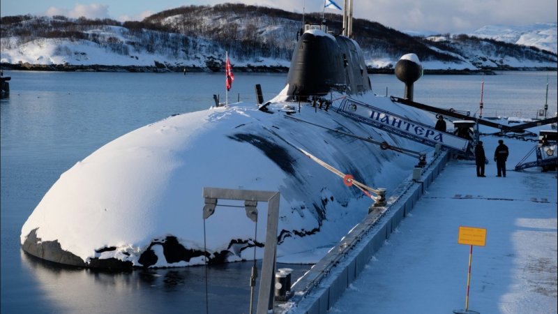 Гаджиево база подводных лодок Северного флота 2020