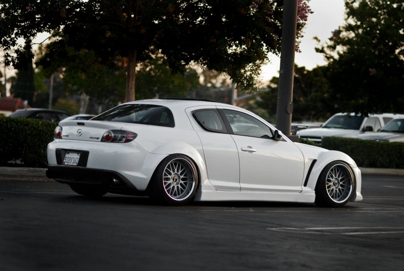 Mazda rx8 White