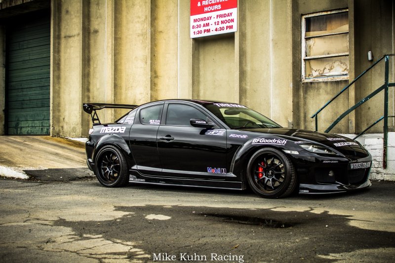 Mazda rx8 Tuning Black