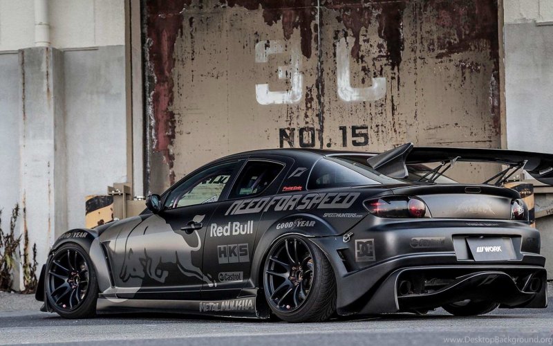 Тюнингованная Мазда RX 8