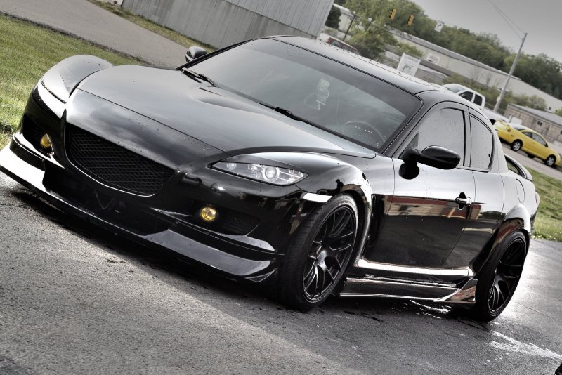 Mazda RX 8 черная
