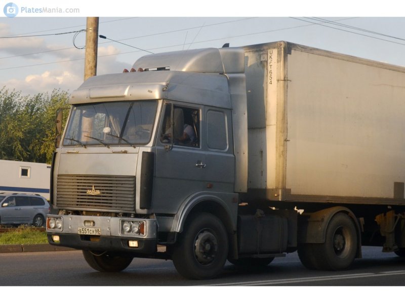 МАЗ 5432 синий