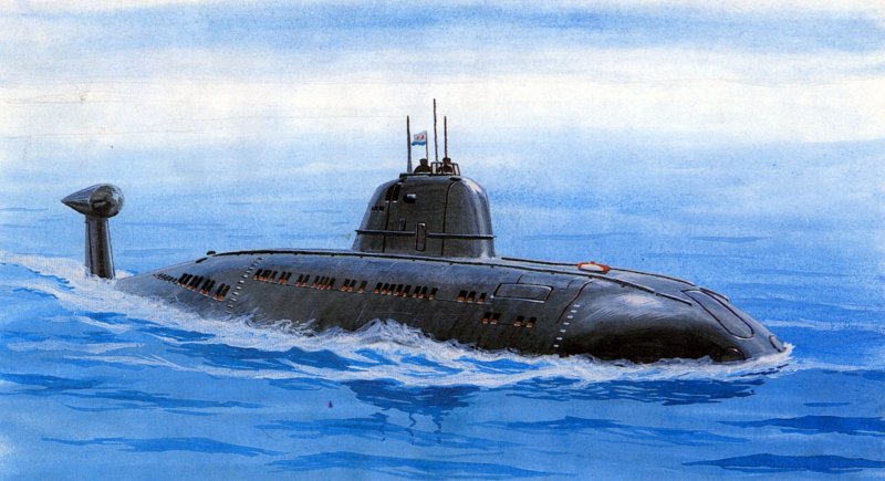 Атомная подводная лодка Георгий Победоносец