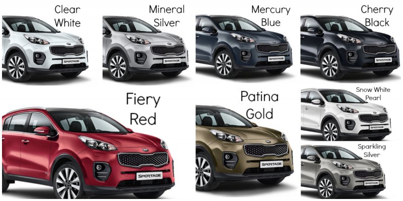 Kia Sportage 2017 коричневый