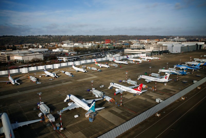 737 Max на заводе