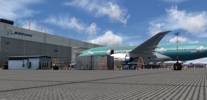 Boeing field