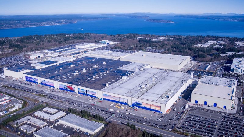 Завод Boeing Everett Factory