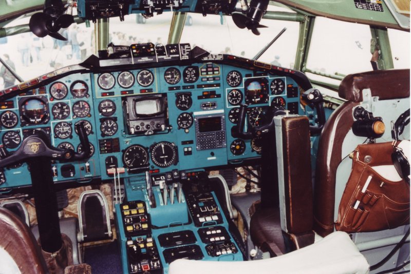 Приборная панель ту 154