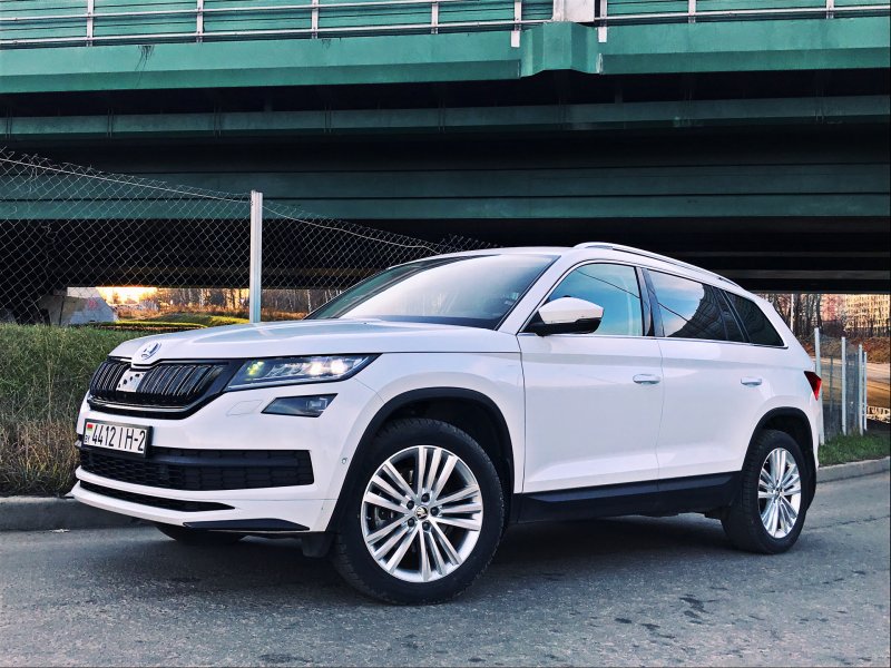 Skoda Kodiaq Sportline красный