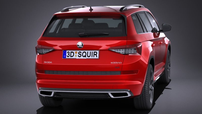 Skoda Kodiaq Sportline черный