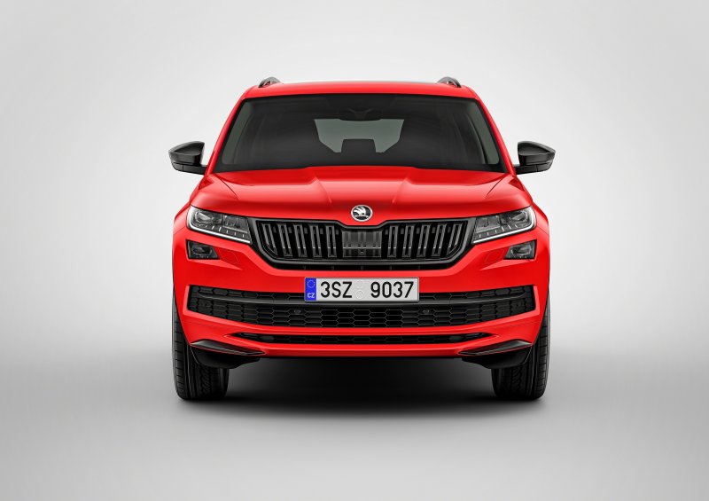 Skoda Kodiaq Sportline белый