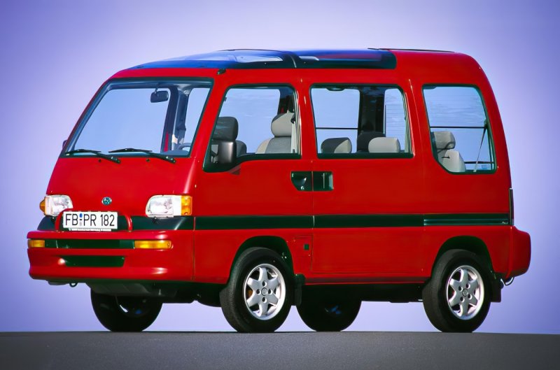 Subaru libero 1.2 МТ, 1995,