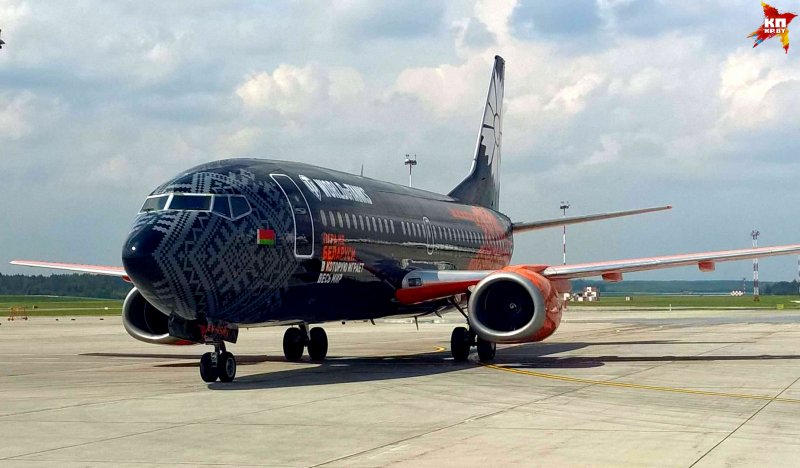 Самолет WOT Belavia