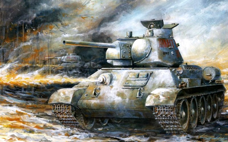 Огнемётный танк т-34