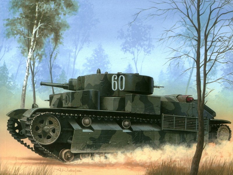 Танки СССР Т 28