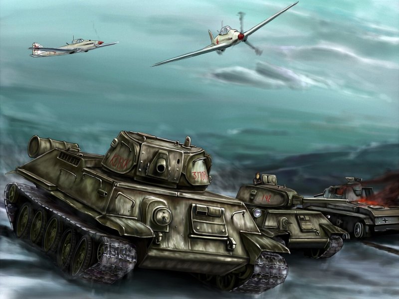 Танк т-34 арт