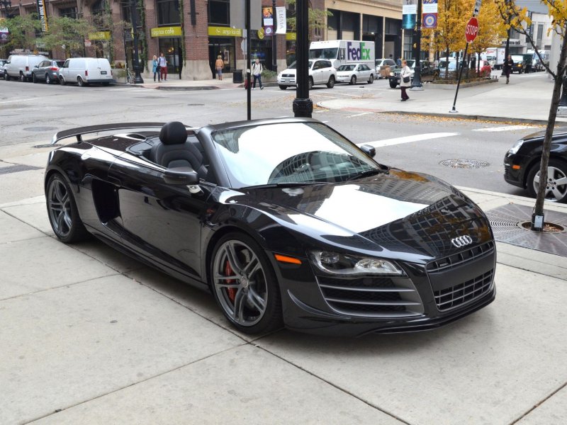 Audi r8 Spyder v10 Plus Black