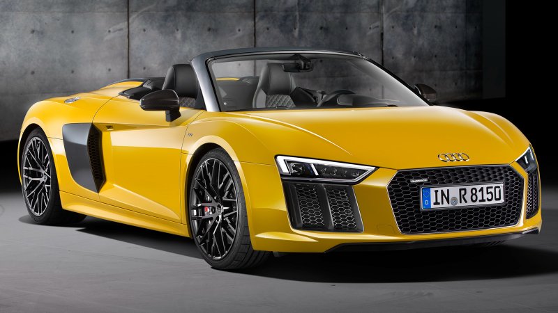 Audi r8 2020 Yellow
