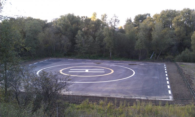 Площадка для вертолета