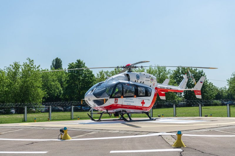 Вертолетная площадка ГКБ 15