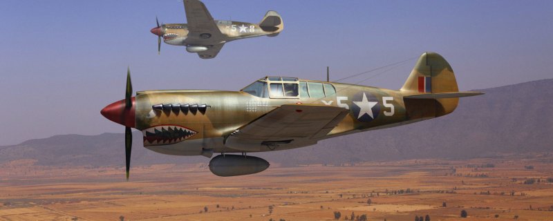 P-40 Tomahawk us Army окраска