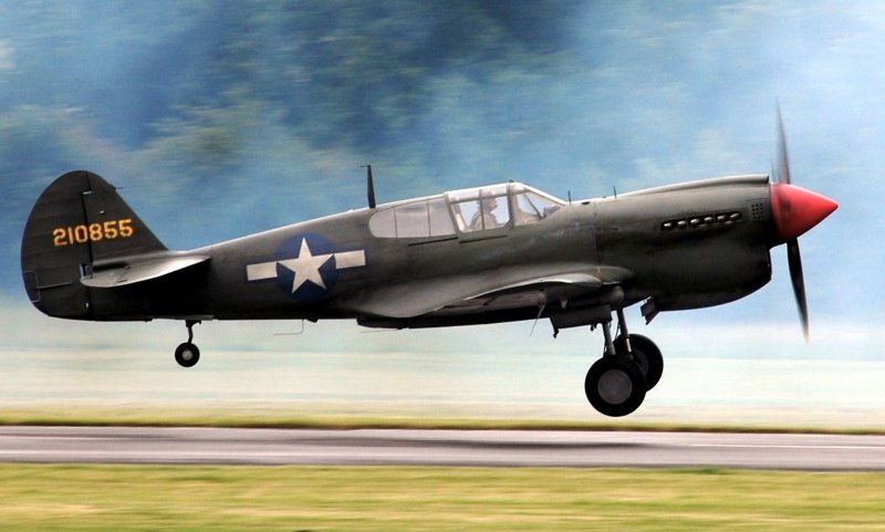 Самолет Curtiss p-40