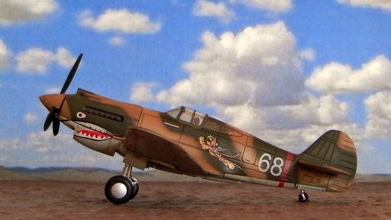 Самолёт p-40e Warhawk