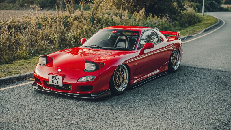 Mazda rx7 Red