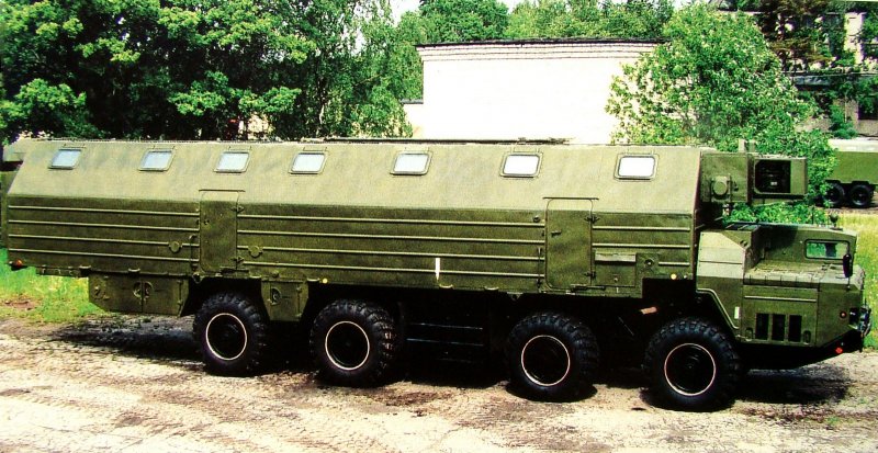 МАЗ 543 С тралом