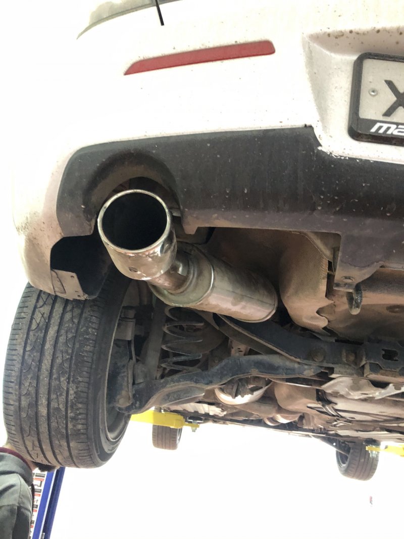 Выхлоп Mazda 3 MPS