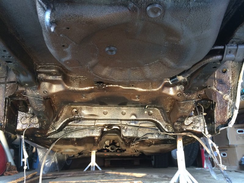 Mazda 3 2008 днище