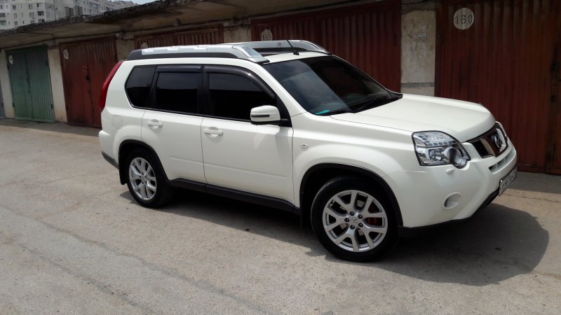 Nissan x Trail 2014 белый